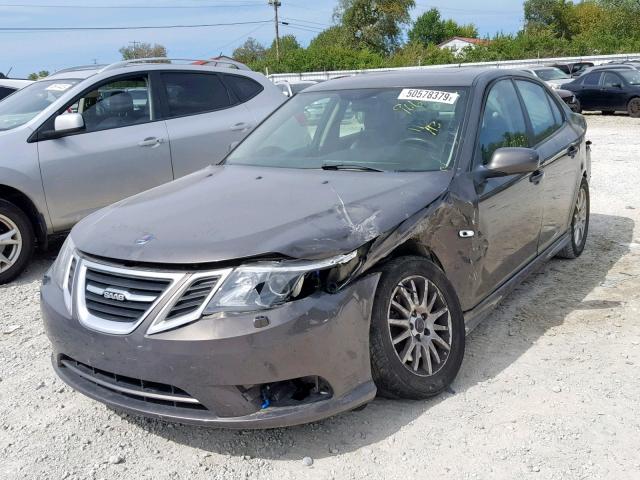 YS3FB49Y181139069 - 2008 SAAB 9-3 2.0T BROWN photo 2