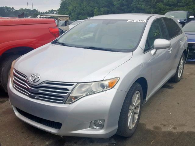 4T3ZA3BB6AU021095 - 2010 TOYOTA VENZA SILVER photo 2