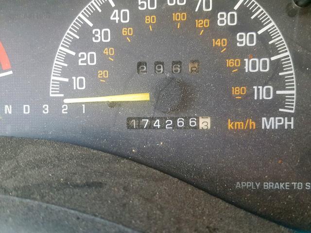 1G2WP52K0YF200908 - 2000 PONTIAC GRAND PRIX BURGUNDY photo 8