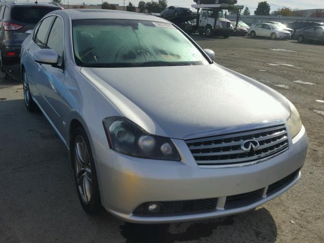 JNKBY01E76M206654 - 2006 INFINITI M45 BASE SILVER photo 1