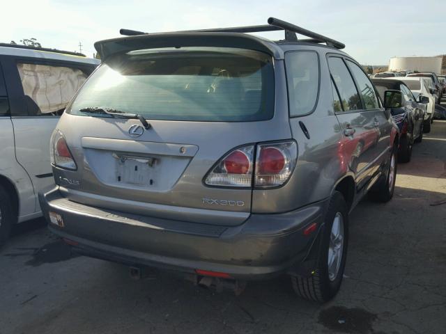 JTJHF10U910197548 - 2001 LEXUS RX 300 GRAY photo 4