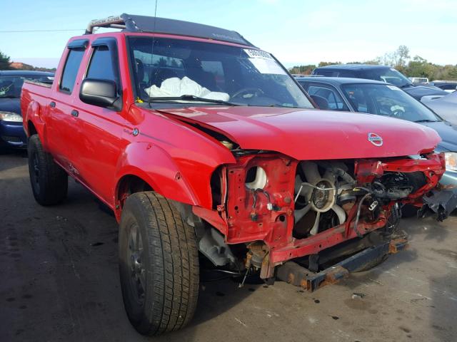 1N6MD27Y93C414567 - 2003 NISSAN FRONTIER C RED photo 1