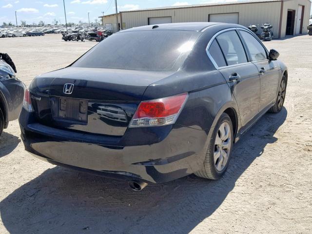 1HGCP2F84AA153320 - 2010 HONDA ACCORD EXL BLACK photo 4