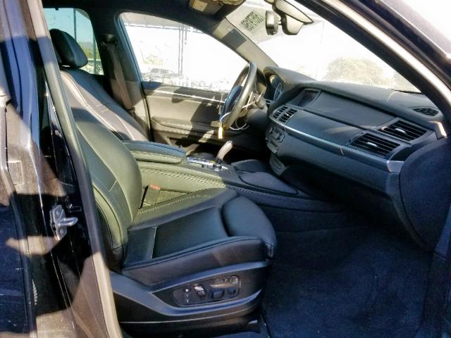 5YMGZ0C56DLL29860 - 2013 BMW X6 M BLACK photo 5