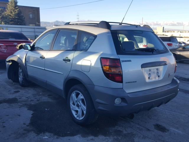 5Y2SM64863Z421396 - 2003 PONTIAC VIBE SILVER photo 3