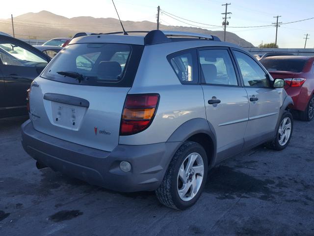 5Y2SM64863Z421396 - 2003 PONTIAC VIBE SILVER photo 4