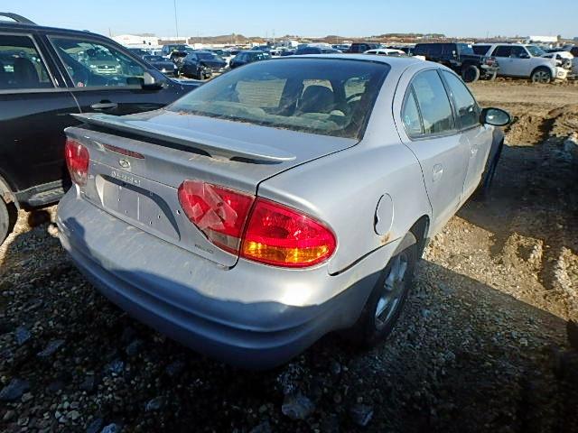 1G3NL52E3YC359887 - 2000 OLDSMOBILE ALERO GL SILVER photo 4