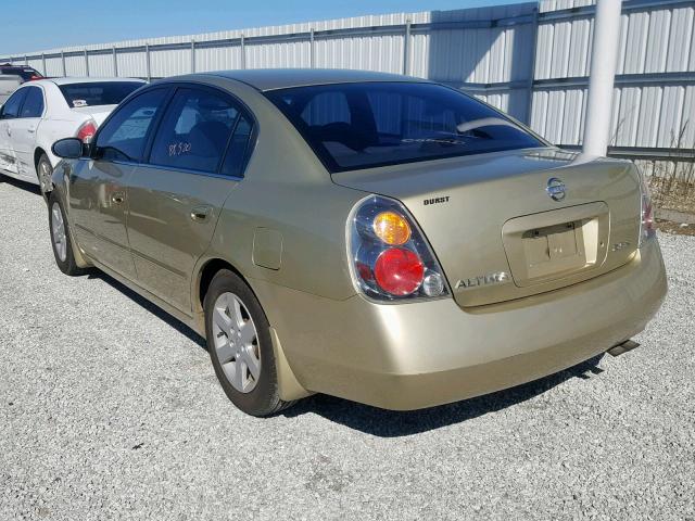 1N4AL11D32C204883 - 2002 NISSAN ALTIMA BAS BEIGE photo 3