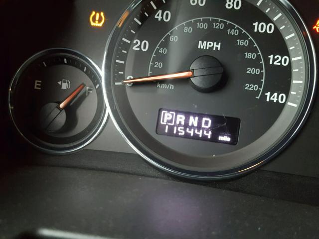 1J8HG48K48C149476 - 2008 JEEP COMMANDER MAROON photo 8