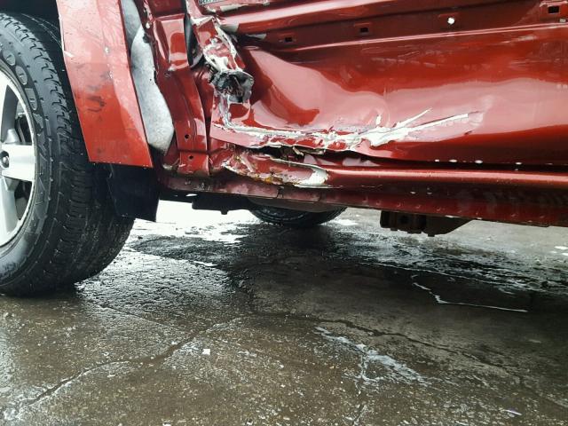 1J8HG48K48C149476 - 2008 JEEP COMMANDER MAROON photo 9