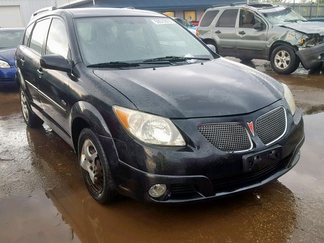 5Y2SL63815Z406523 - 2005 PONTIAC VIBE BLACK photo 1