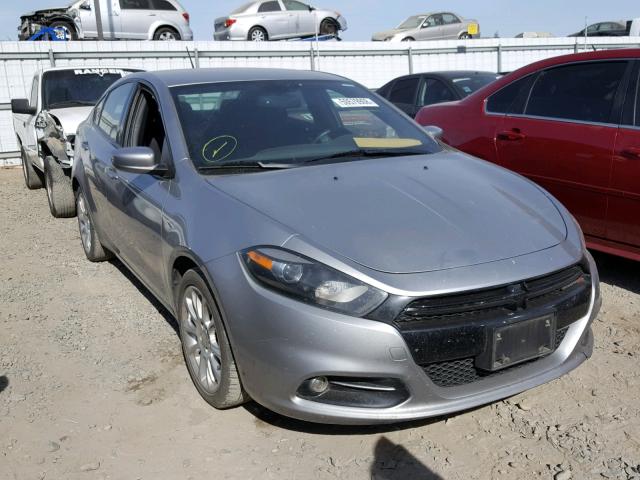 1C3CDFBB2ED719676 - 2014 DODGE DART SXT GRAY photo 1