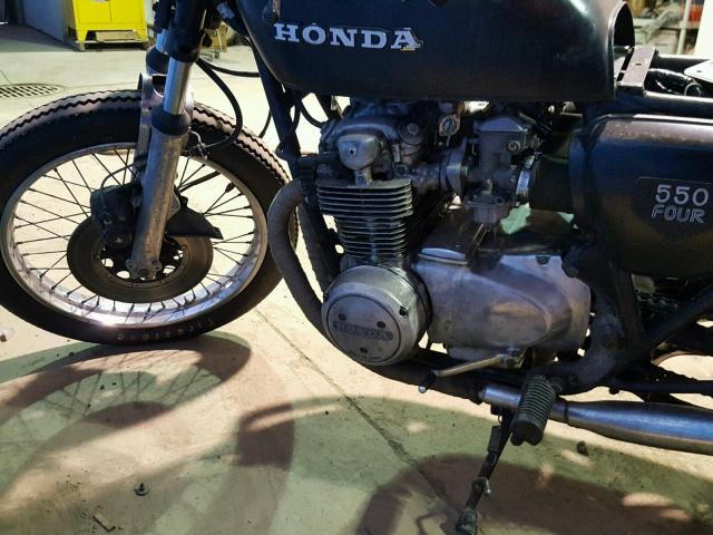 CB550K2116620 - 1978 HONDA CB550 BLACK photo 7