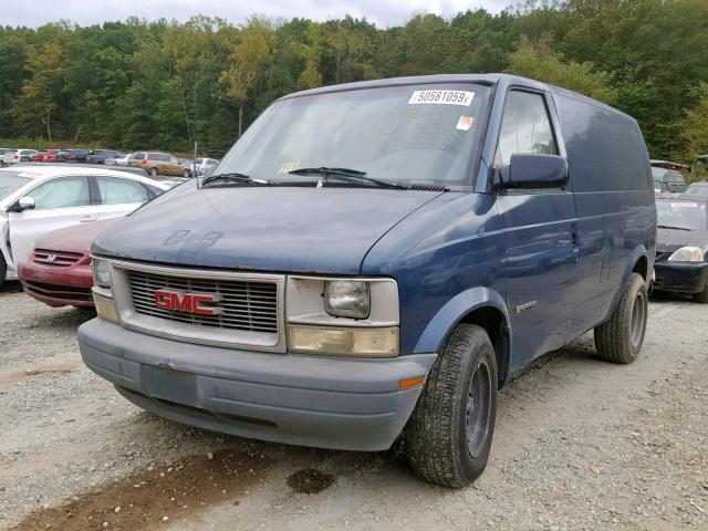 1GTDM19W6YB508363 - 2000 GMC SAFARI XT BLUE photo 2