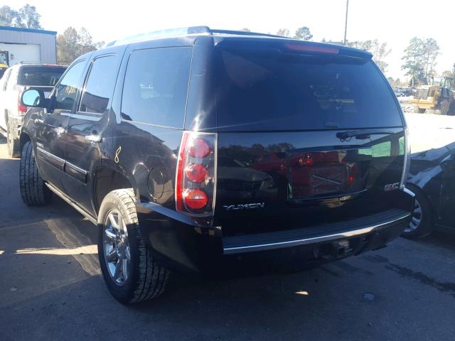 1GKFK63808J148717 - 2008 GMC YUKON DENA BLACK photo 3