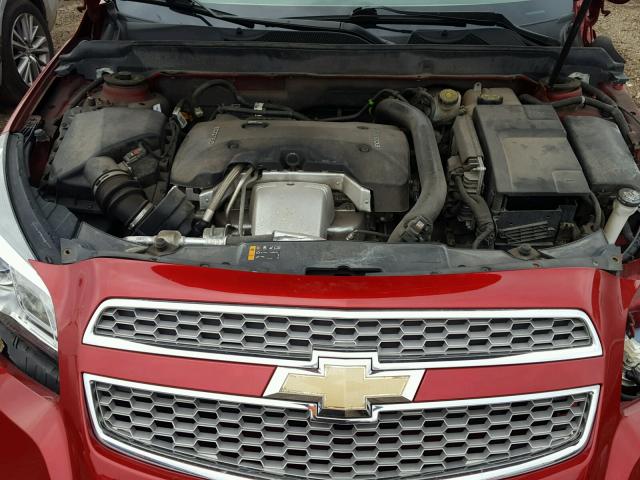 1G11J5SXXDF212408 - 2013 CHEVROLET MALIBU LTZ წითელი ფოტო 7