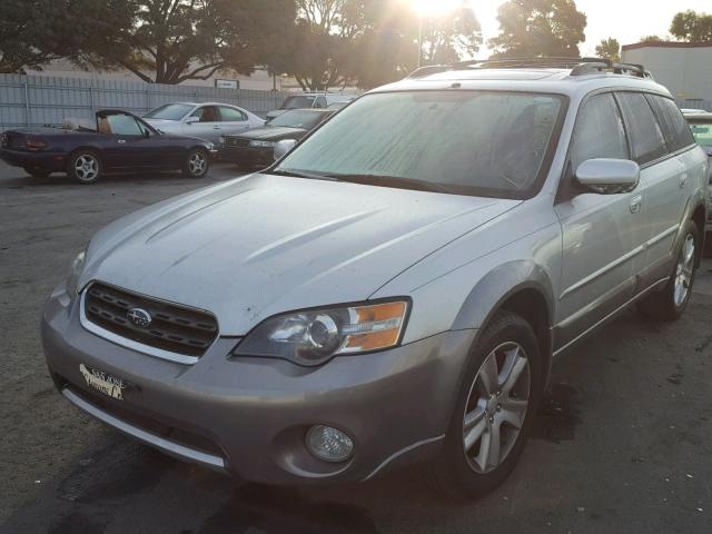 4S4BP85C354367864 - 2005 SUBARU LEGACY OUT SILVER photo 2