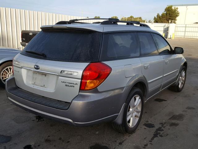 4S4BP85C354367864 - 2005 SUBARU LEGACY OUT SILVER photo 4