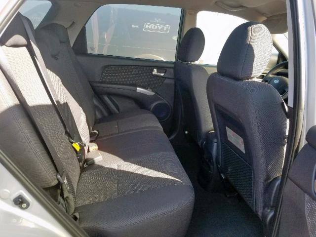 KNDJE723387464926 - 2008 KIA SPORTAGE E SILVER photo 6