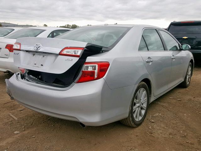 4T4BF1FK5CR229570 - 2012 TOYOTA CAMRY BASE SILVER photo 4