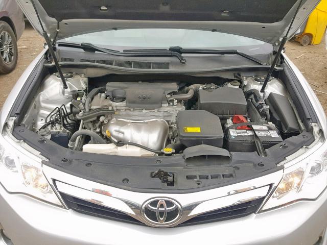 4T4BF1FK5CR229570 - 2012 TOYOTA CAMRY BASE SILVER photo 7