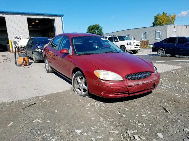 1FAFP552X3A239878 - 2003 FORD TAURUS SES RED photo 1