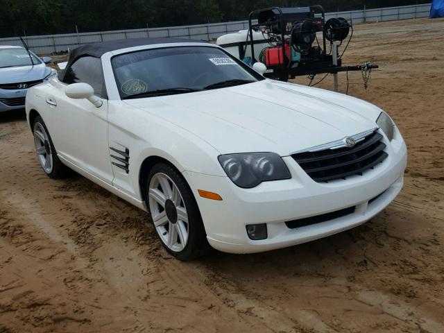 1C3AN65L16X062751 - 2006 CHRYSLER CROSSFIRE WHITE photo 1