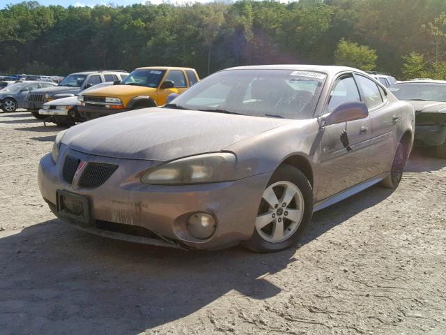 2G2WP582861149041 - 2006 PONTIAC GRAND PRIX TAN photo 2