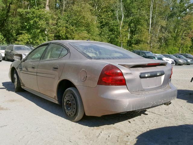 2G2WP582861149041 - 2006 PONTIAC GRAND PRIX TAN photo 3