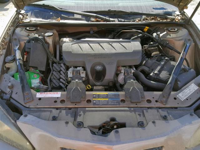 2G2WP582861149041 - 2006 PONTIAC GRAND PRIX TAN photo 7