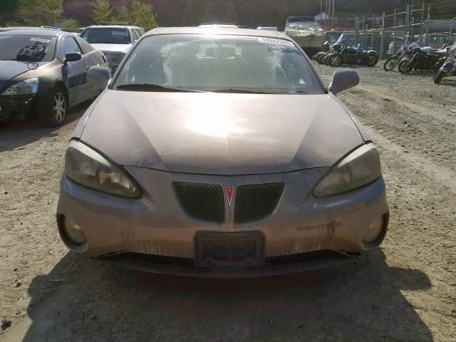 2G2WP582861149041 - 2006 PONTIAC GRAND PRIX TAN photo 9