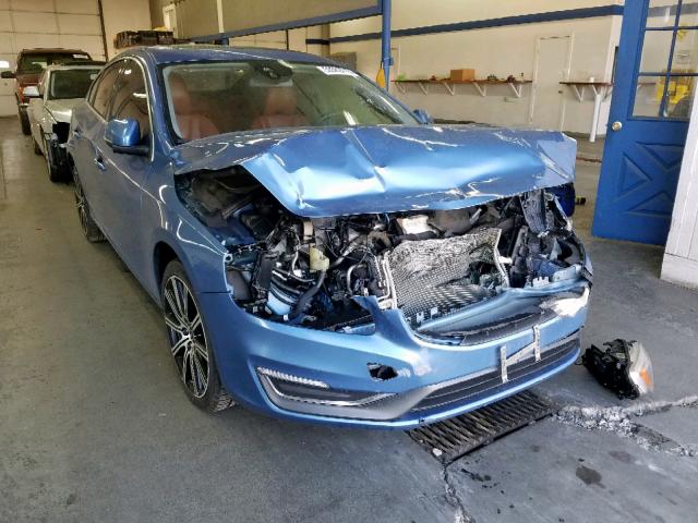 YV1612FH2E2282468 - 2014 VOLVO S60 T5 BLUE photo 1