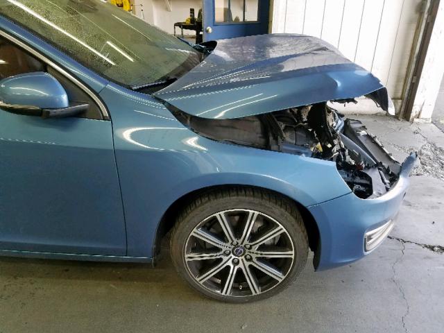 YV1612FH2E2282468 - 2014 VOLVO S60 T5 BLUE photo 9