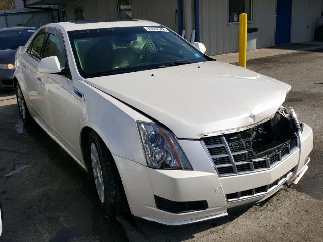 1G6DG5E51C0110089 - 2012 CADILLAC CTS LUXURY WHITE photo 1