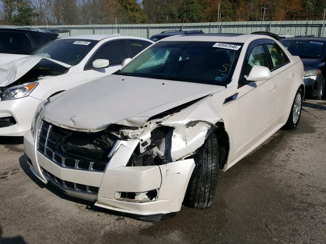 1G6DG5E51C0110089 - 2012 CADILLAC CTS LUXURY WHITE photo 2