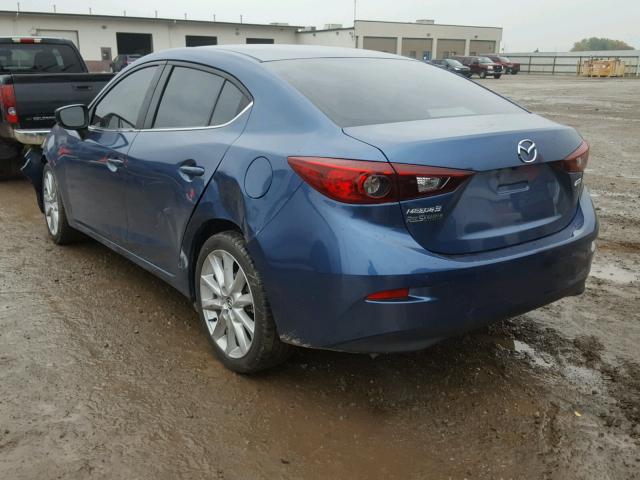 3MZBN1V75HM115558 - 2017 MAZDA 3 TOURING BLUE photo 3