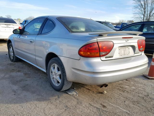 1G3NL12F03C189790 - 2003 OLDSMOBILE ALERO GL SILVER photo 3