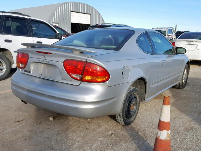 1G3NL12F03C189790 - 2003 OLDSMOBILE ALERO GL SILVER photo 4