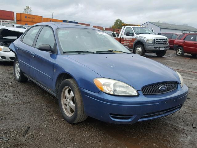 1FAFP55S04A154548 - 2004 FORD TAURUS SES BLUE photo 1