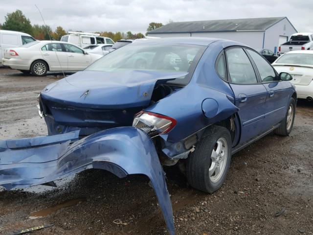 1FAFP55S04A154548 - 2004 FORD TAURUS SES BLUE photo 4