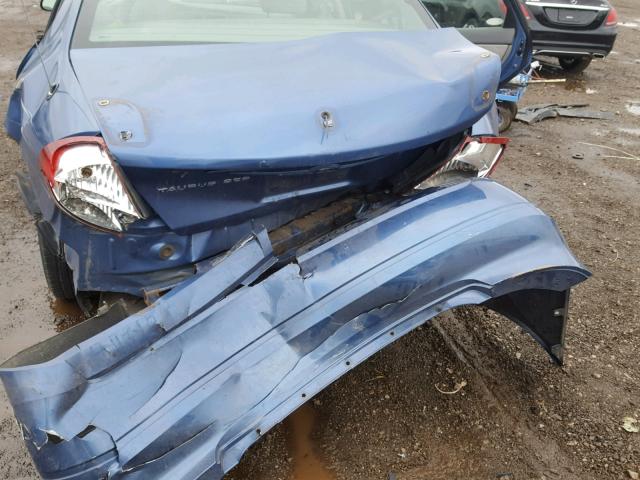 1FAFP55S04A154548 - 2004 FORD TAURUS SES BLUE photo 9