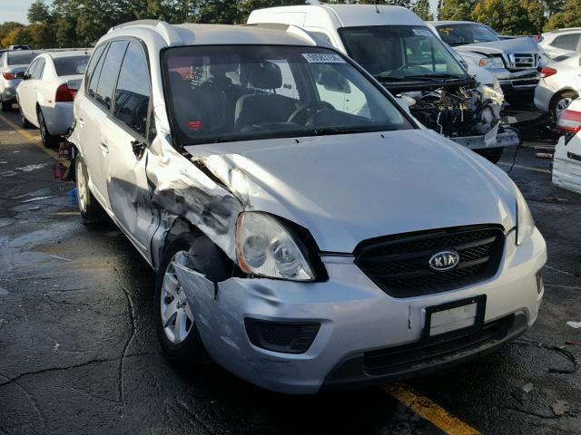 KNAFG526877067772 - 2007 KIA RONDO LX SILVER photo 1