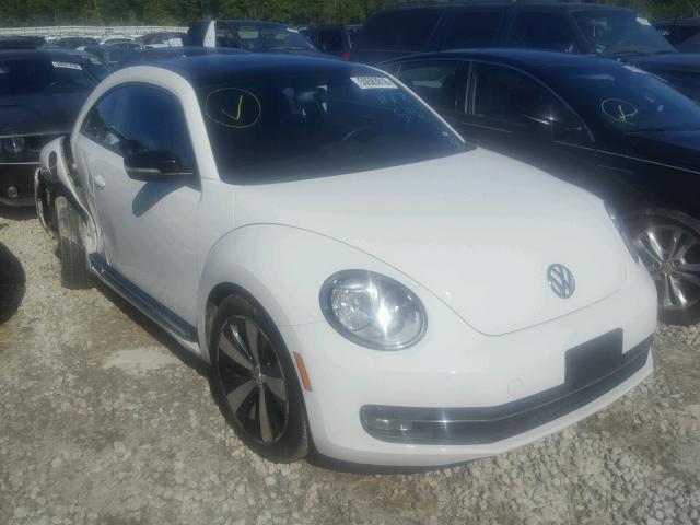 3VWVA7AT0DM615796 - 2013 VOLKSWAGEN BEETLE TUR WHITE photo 1