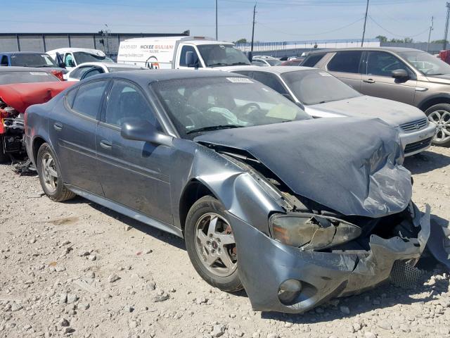 2G2WS542241366456 - 2004 PONTIAC GRAND PRIX GRAY photo 1