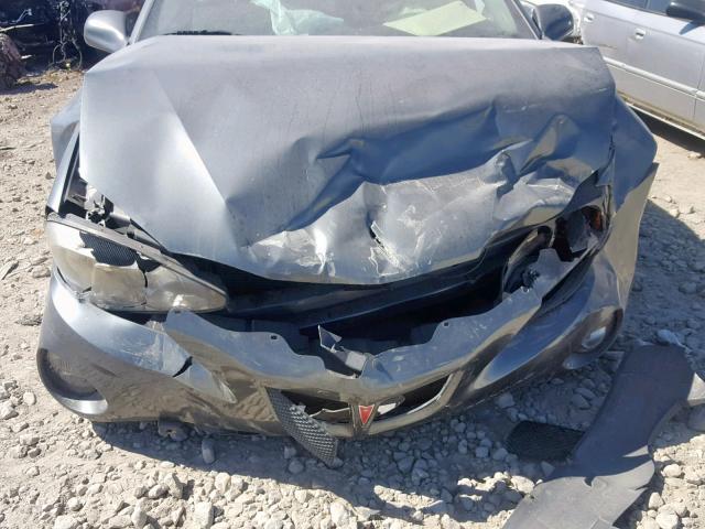 2G2WS542241366456 - 2004 PONTIAC GRAND PRIX GRAY photo 9