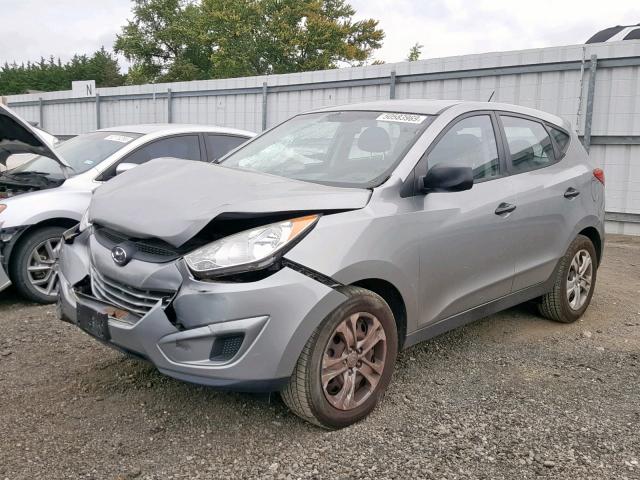 KM8JT3AC7CU327316 - 2012 HYUNDAI TUCSON GL GRAY photo 2