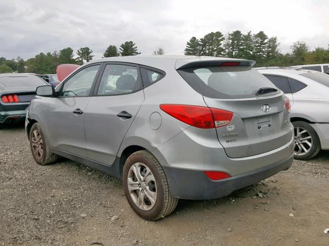 KM8JT3AC7CU327316 - 2012 HYUNDAI TUCSON GL GRAY photo 3