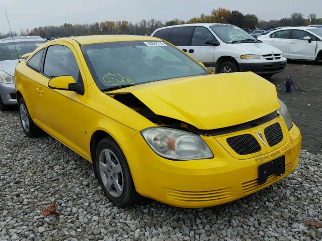 1G2AS18H297260861 - 2009 PONTIAC G5 YELLOW photo 1
