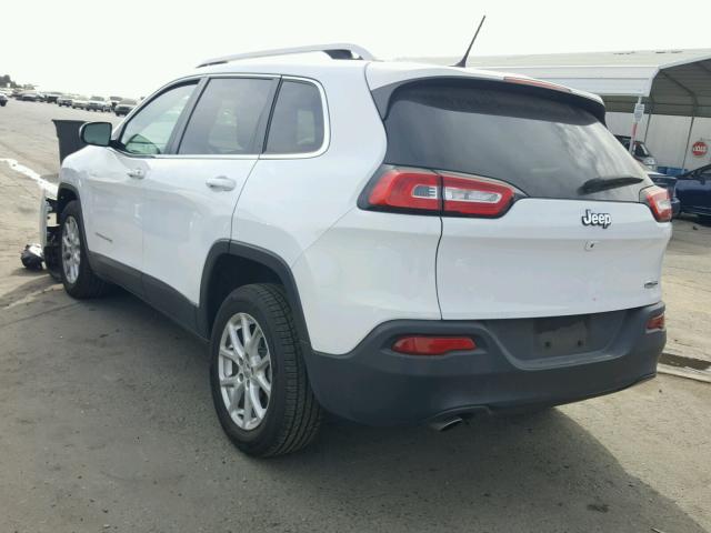 1C4PJLCB7EW270339 - 2014 JEEP CHEROKEE L WHITE photo 3