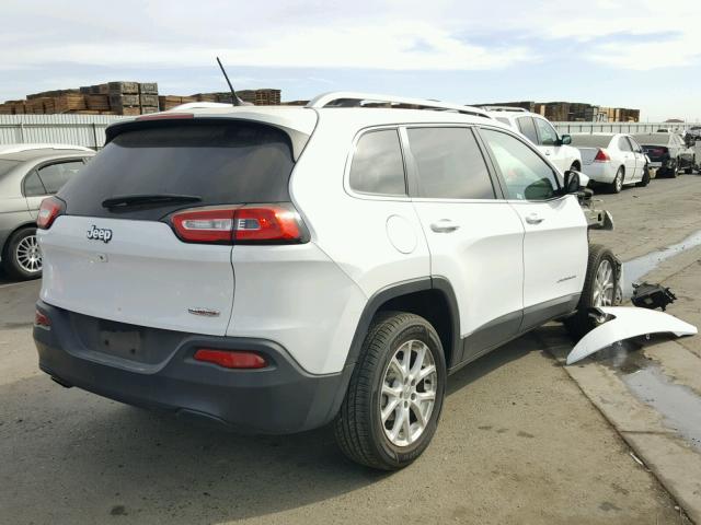 1C4PJLCB7EW270339 - 2014 JEEP CHEROKEE L WHITE photo 4